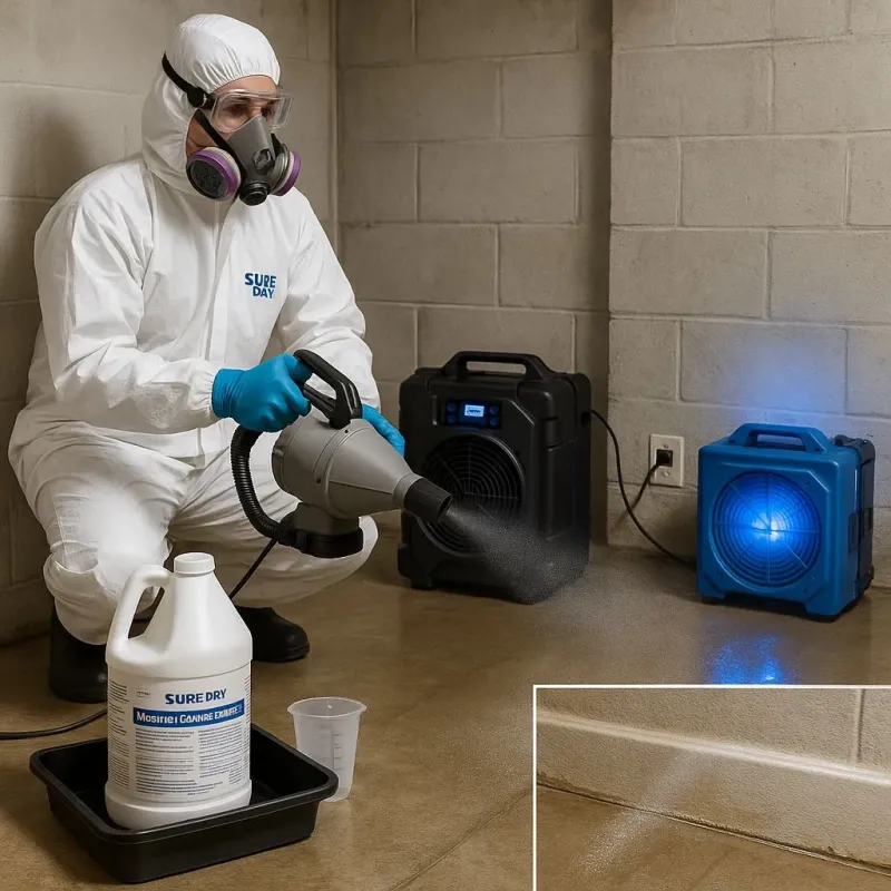 Sanitization and Odor Removal process in Richmond, WI