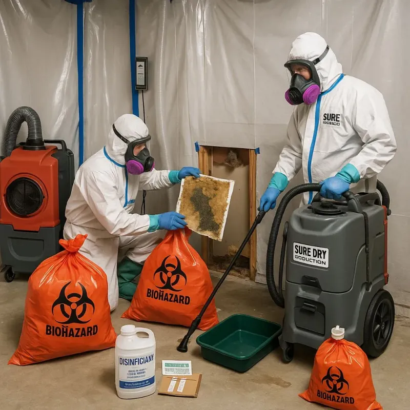 Contaminated Water Handling Protocols process in Richmond, WI